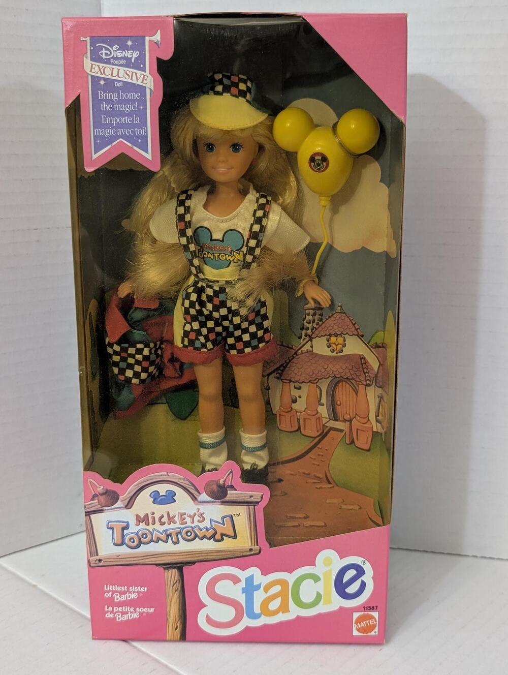 1993 Disney Stacie Doll Mickey's Toontown Theme Park Exclusive NIB 11587